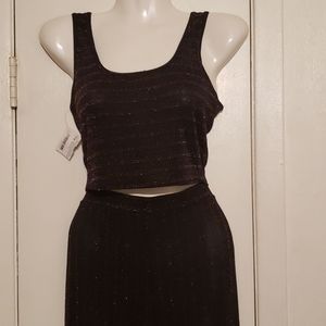 Ladies palazzo pants suit